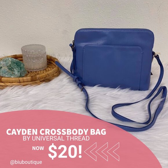 Universal Thread Bags Nwt Cobalt Blue Cayden Crossbody Bag